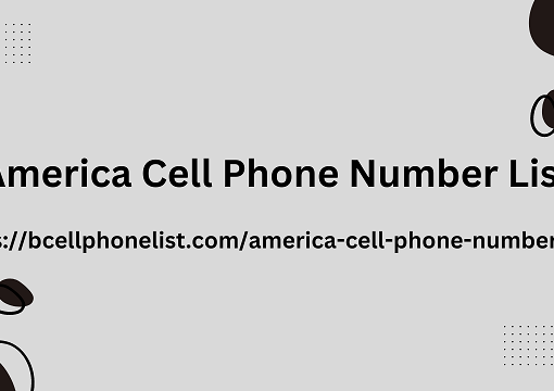 America Cell Phone Number List