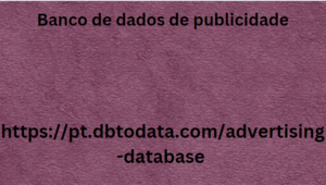 Banco de dados de publicidade