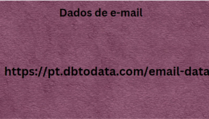 Dados de e-mail