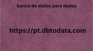 banco de dados para dados