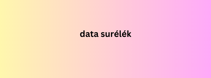 data surélék