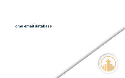 cmo email database